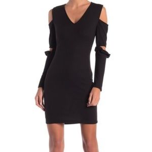 Cece v-neck sweater dress